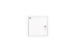 alfako Drzwi rewizyjne z zamkiem 300x300mm RAL 9003 SP 300/300 SP 300/300 - Drzwiczki i klapy rewizyjne - miniaturka - grafika 1