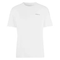 Koszulki męskie - Męska Koszulka z krótkim rękawem CRAFT CORE ESSENCE SS TEE 2 M 1915287-900000 – Biały - miniaturka - grafika 1