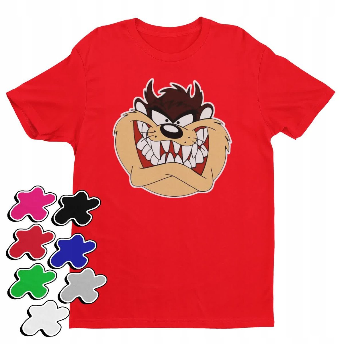 Koszulka Dziecięca Z Nadrukiem Looney Diabeł Tasmański Taz -M 134-140