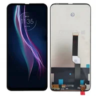 Części serwisowe do telefonów - WYŚWIETLACZ EKRAN LCD DO MOTOROLA ONE FUSION PLUS CZARNA - miniaturka - grafika 1
