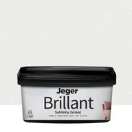 Tynki - Powłoka dekoracyjna Jeger Brillant 1 l Snow - miniaturka - grafika 1