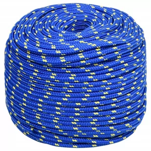 Linka żeglarska, niebieska, 8 mm, 250 m, polipropylen - Żeglarstwo - miniaturka - grafika 3