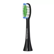 Końcówki do szczoteczek elektrycznych - SMILESONIC ShinyWhite BLACK 1szt. - końcówka wybielająca do szczoteczek SmileSonic EX, GO, UP - miniaturka - grafika 1