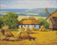 Malowanie po numerach - Diamentowa mozaika - Żniwa 40x50cm - Ideyka - miniaturka - grafika 1