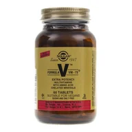 Suplementy naturalne - Solgar Polska Formuła V Vm-75 Wysokiej Potencji Multiwitaminy I Schelatowene Aminokwasowo Minerały 60 Tabletek - miniaturka - grafika 1
