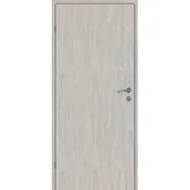 Drzwi wewnętrzne - Drzwi wewnętrzne 70L pełne gładkie dąb srebrny lakierowane 2 zawiasy lewe - miniaturka - grafika 1
