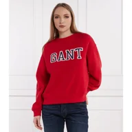 Bluzy damskie - Gant Bluza | Oversize fit - miniaturka - grafika 1