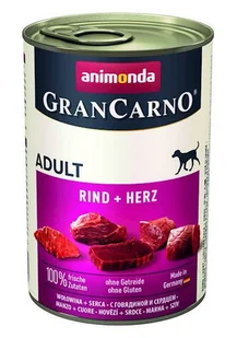 Animonda Gran Carno Adult Wołowina/Serca 400g AN82731 - Mokra karma dla psów - miniaturka - grafika 4