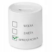 Skarbonki - DLA SPRZĄTACZKI SKARBONKA NA PREZENT URODZINY z Nadrukiem ze Zdjęciem - miniaturka - grafika 1