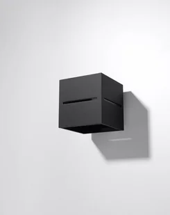 Sollux Lighting Kinkiet LOBO czarny SL.0204 - Lampy ścienne - miniaturka - grafika 2