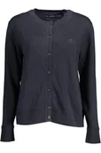 Swetry damskie - GANT KARDIGAN DAMSKI NIEBIESKI - miniaturka - grafika 1