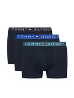 Majtki męskie - Tommy Hilfiger Komplet 3 par bokserek UM0UM03181 Czarny - miniaturka - grafika 1