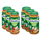 Dania dla dzieci - BoboVita Zestaw obiadków po 12 miesiącu życia 6 x 250 g - miniaturka - grafika 1