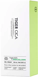 ITS SKIN Tiger Cica Green Chill Down Gel Cream 200 ml - Kremy do twarzy - miniaturka - grafika 2