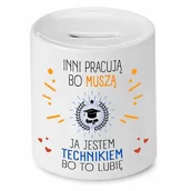 Skarbonki - Dla Automatyka Skarbonka na Urodziny na Prezent z Nadrukiem ze Zdjęciem + Opakowanie na prezent (wzór 04) - miniaturka - grafika 1