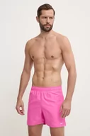 Stroje kąpielowe - Nike szorty kąpielowe kolor różowy - miniaturka - grafika 1
