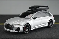 Zabawki zdalnie sterowane - model Audi RS6 C8 1:24 (20cm długości!) otwierane drzwi LED dźwięk - miniaturka - grafika 1