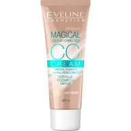 Podkłady do twarzy - Eveline Fluid Magical CC Cream nr 50 Jasny Beż 30ml KOLOROWKA - miniaturka - grafika 1