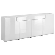 Komody - Komoda BALLADE kolor biały styl nowoczesny hakano - FURNITURE/SIDEBOARD/HEL/BALLADE/WHITE/4DO1D - miniaturka - grafika 1