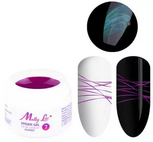 Żel Do Zdobień Spider Gel Mollylac 3ML Plumky Nr 7 - Żele do paznokci - miniaturka - grafika 1