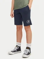 Spodenki damskie - Jack&Jones Junior Szorty sportowe Swift 12249966 Granatowy Slim Fit - miniaturka - grafika 1