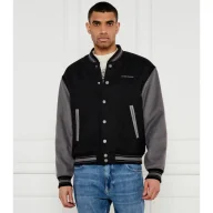 Kurtki męskie - Guess Jeans Kurtka bomber Regular Fit z dodatkiem wełny - miniaturka - grafika 1