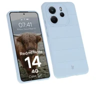 Etui i futerały do telefonów - Bizon Pancerne etui Case Tur do Xiaomi Redmi Note 14 4G, jasnoniebieskie - miniaturka - grafika 1