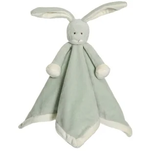 Teddykompaniet, kocyk- przytulanka Zając, limonkowy - Maskotki i pluszaki - miniaturka - grafika 1