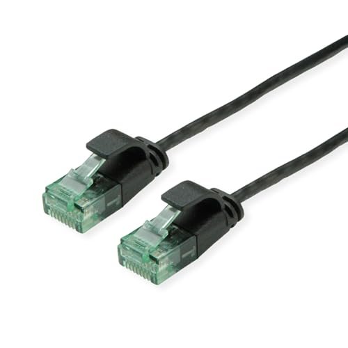 ROLINE RM UTP DataCenter Cat.6A kabel sieciowy Czarny 0,3 m