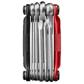 Narzędzia rowerowe - Crank Brothers Multi-Tool M10 Czarny/czerwony, czarny, czarny 115349 - miniaturka - grafika 1