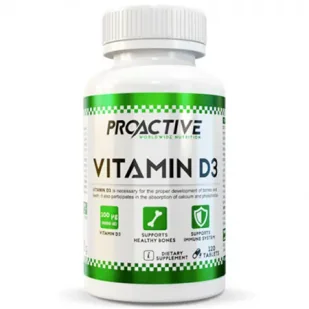 PROACTIVE VITAMIN D3 4000IU 120 TABLETEK - Witaminy i minerały - miniaturka - grafika 1