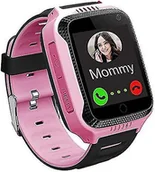 Latarki - Gps Kids Smartwatch Telefon - Ekran dotykowy Smartwatch dla dzieci z wiadomością głosową Sos Latarka Cyfrowy aparat fotograficzny Budzik, prezent d... - miniaturka - grafika 1
