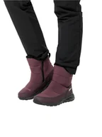 Kozaki damskie - Jack Wolfskin Botki zimowe "Dromoventure Texapore" w kolorze bordowym - miniaturka - grafika 1
