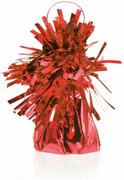 Balony i akcesoria - Obciążnik foliowy do balonów napełnionych helem - czerwony - 145 g - miniaturka - grafika 1