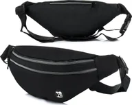 Nerki - Beltimore Czarna saszetka nerka wodoodporna biodrówka pas Beltimore C63 - miniaturka - grafika 1