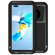 Etui i futerały do telefonów - Love Mei Etui Powerful do Huawei Mate 40 Pro (Czarne) - miniaturka - grafika 1