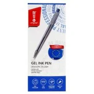 Długopisy - Długopis żelowy 0,7mm niebieski (12szt) MemoBe - miniaturka - grafika 1