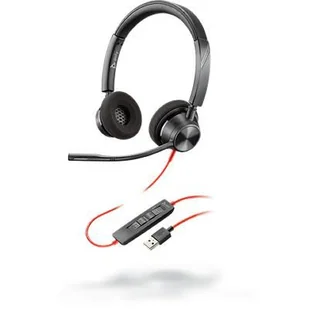 Poly Blackwire 3320 Zestaw suchawkowy USB-A z certyfikatem Microsoft Teams - Słuchawki bluetooth - miniaturka - grafika 1