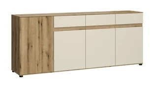 Komoda Camino 4D3S CMNK 03 Dąb Evoke / Cashmere - Inne meble do salonu - miniaturka - grafika 1