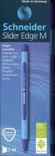 SCHNEIDER Długopis Slider Edge M niebieski 10 sztuk - Przybory szkolne - miniaturka - grafika 1