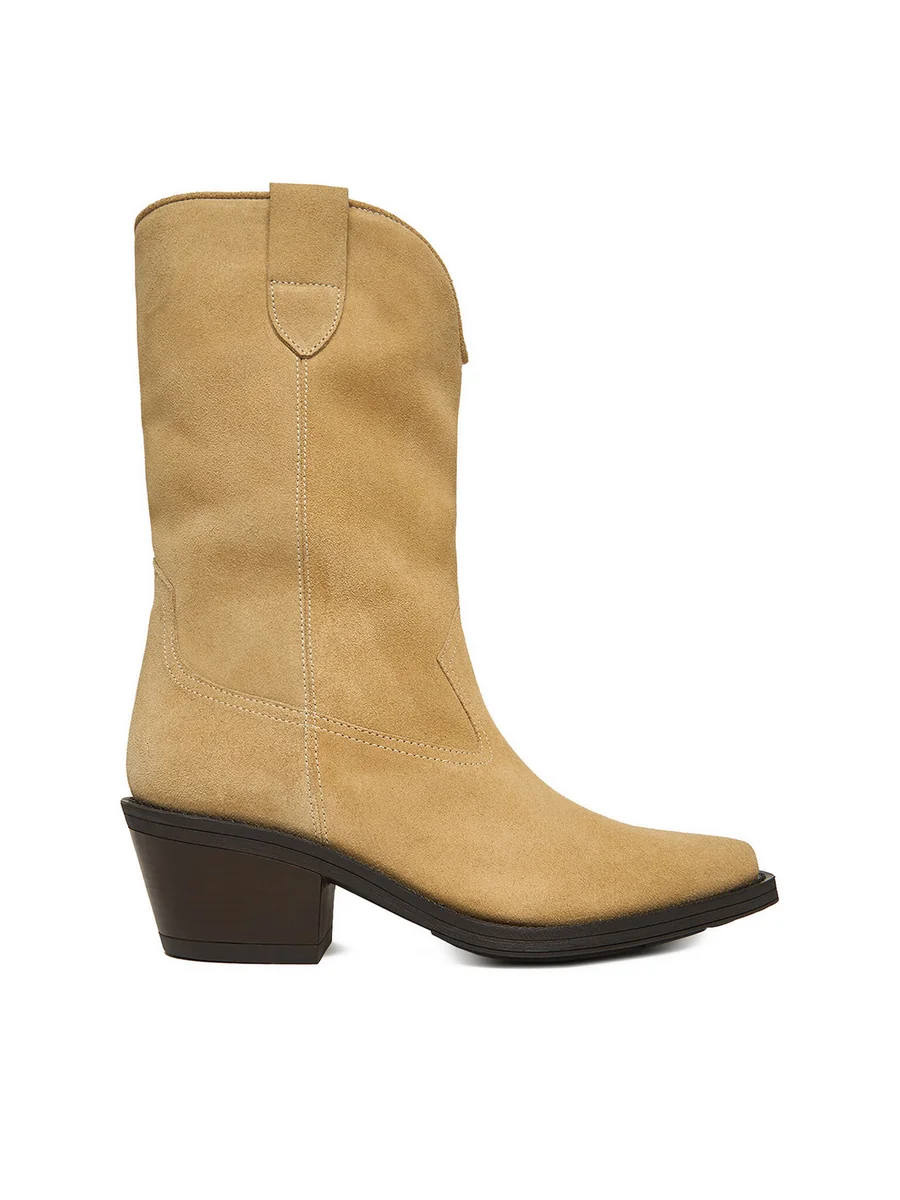 Kowbojki EO-CAMILA-5031 Beżowy