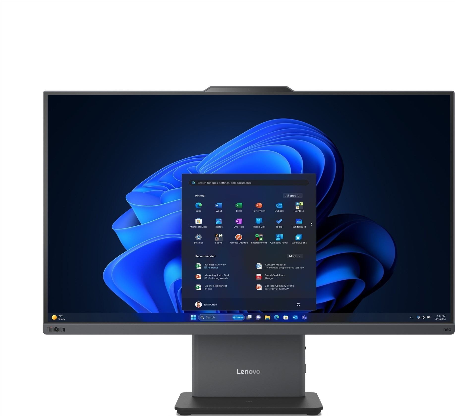 Lenovo ThinkCentre Neo 50a Core i7-13620H / 32 GB RAM / 1 TB SSD / Windows 11 Pro