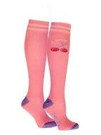 Skarpetki damskie - B.Nosy Skarpety "Missy" w kolorze jasnoróżowo-fioletowym - miniaturka - grafika 1