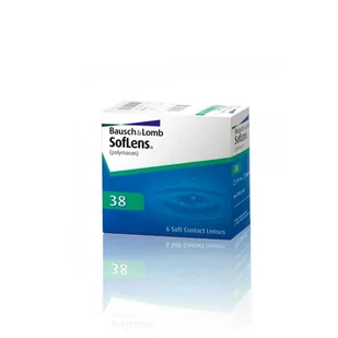 Bausch & Lomb SofLens 38 6 szt. Soczewki miesięczne (-7.50 dpt & BC 8.7) - Soczewki kontaktowe Bausch & Lomb SofLens 38 6 szt. Soczewki miesięczne (-7.50 dpt & BC 8.7) - Soczewki kontaktowe - miniaturka - grafika 1