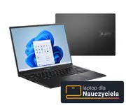 Laptopy - ASUS VivoBook 14X K3405VC i5-13500H/16GB/512GB/RTX3050/W11X Czarny 36M - miniaturka - grafika 1
