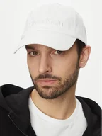 Czapki i chusty sportowe męskie - Calvin Klein Czapka z daszkiem K50K505737 Biały - miniaturka - grafika 1