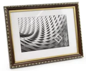 Ramki na zdjęcia - Ramka 21x30 Alaska 11 brąz ze złotem - miniaturka - grafika 1