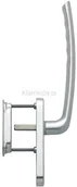 Klamki - Tokyo - Klamka HS do drzwi podnoszono-przesuwnych, srebrny F1 - miniaturka - grafika 1