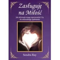 Ezoteryka - Zasługuję na Miłość Sondra Ray - miniaturka - grafika 1