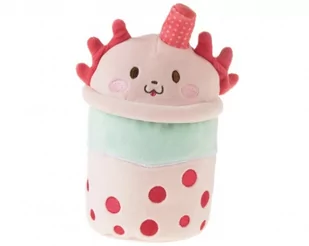 Maskotka Bubble Tea Bąblusie 21 cm Truskawkowy Stworek Epee - Maskotki i pluszaki - miniaturka - grafika 1